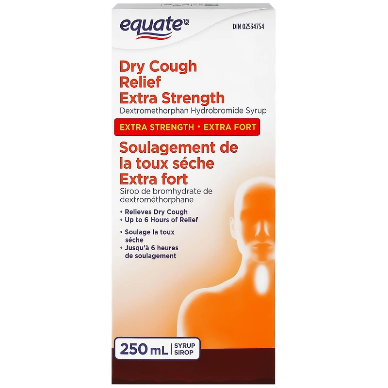 Soulagement de la toux sèche Extra fort Soulagement temporaire de la toux sèche.