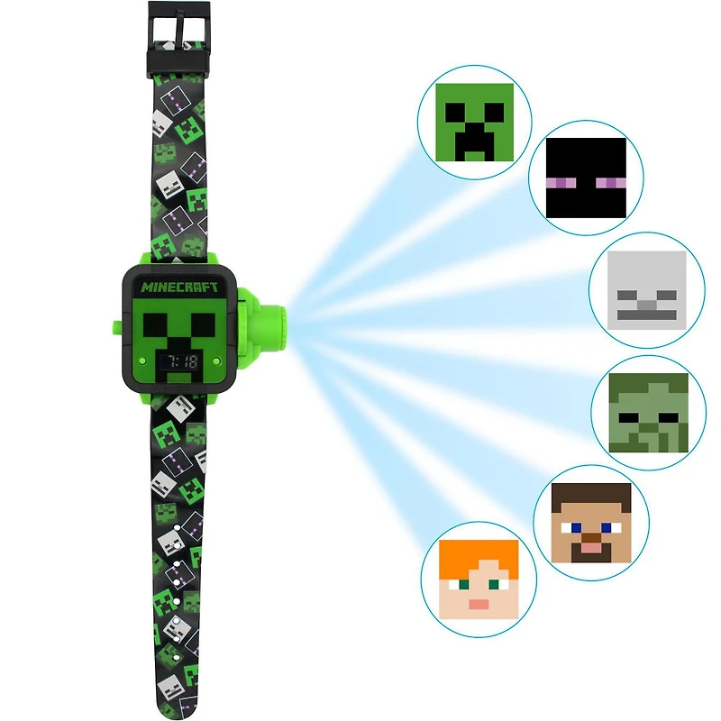 Montre de projection ACL Princess à 6 images Minecraft
