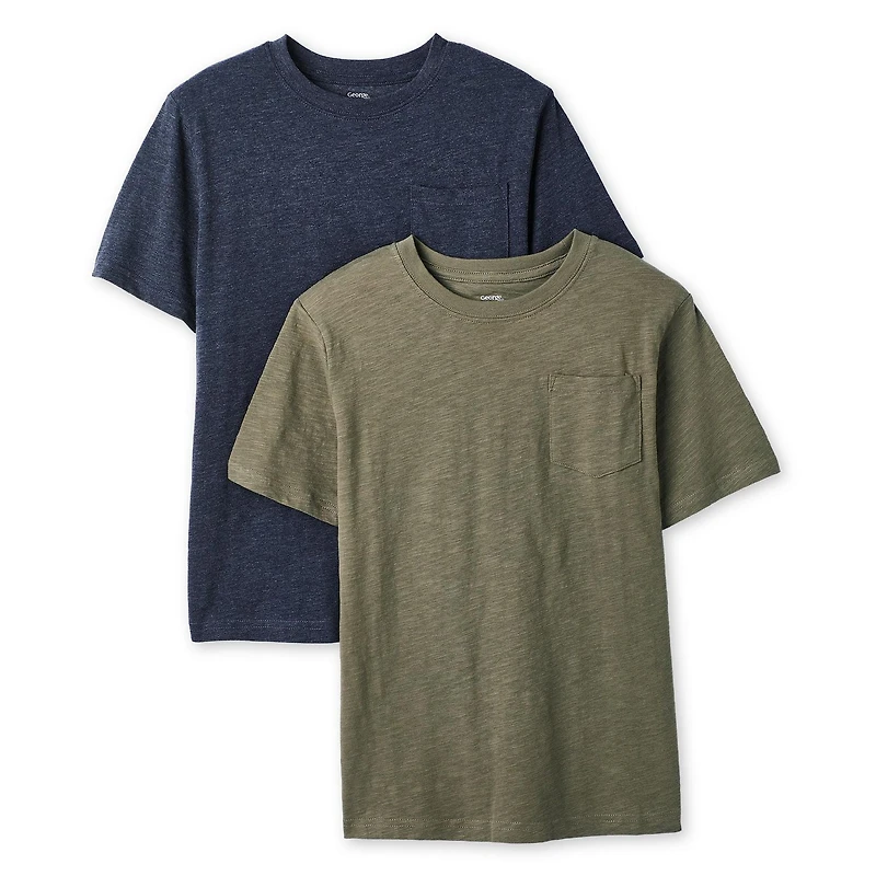 George Boys' Pocket T-Shirt 2-Pack