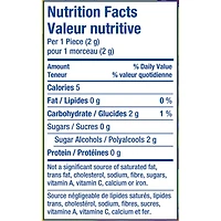 Gommes à mâcher sans sucre Juicy Fruit Mixies