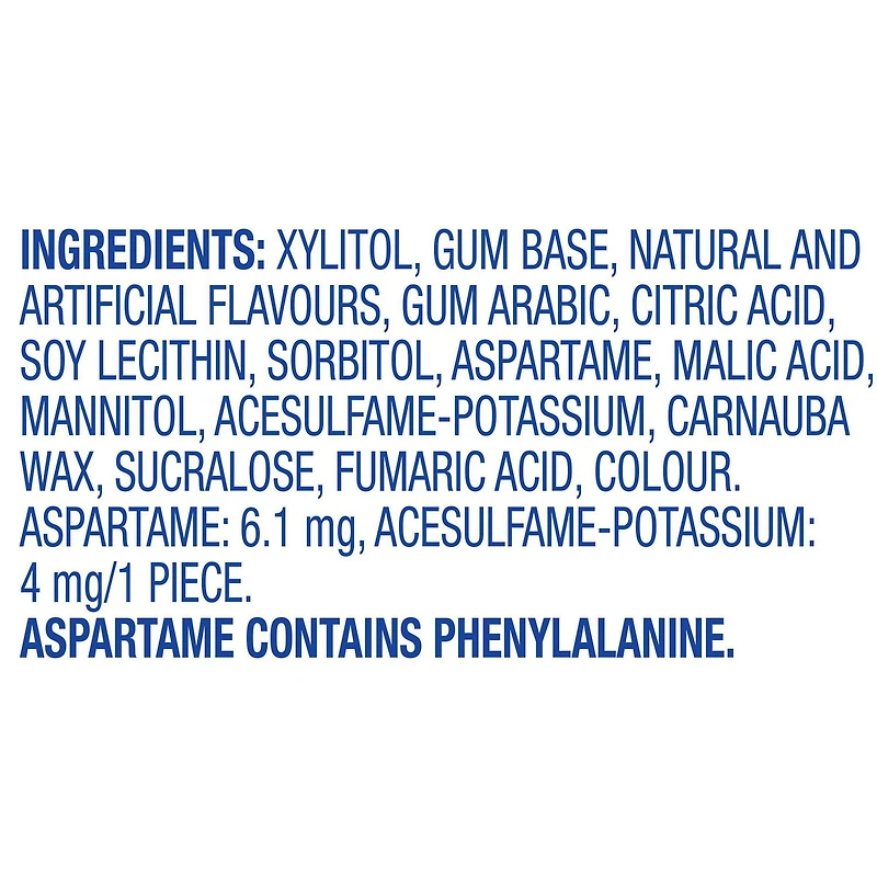 Gommes à mâcher sans sucre Juicy Fruit Mixies