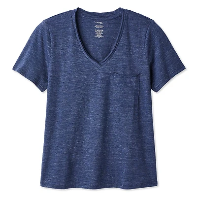 George Women's V-Neck Pocket T-Shirt