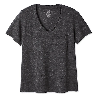 George Women's V-Neck Pocket T-Shirt