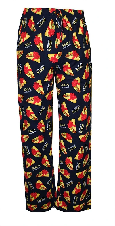Under Disguise Pantalon de Pyjama en polaire avec toute imprimé Taco