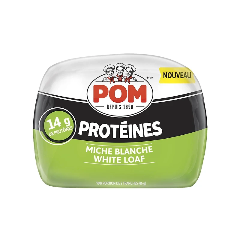 Miche blanche protéinée POM