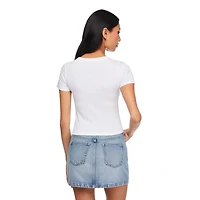 T-shirt coupe bébé No Boundaries pour femmes