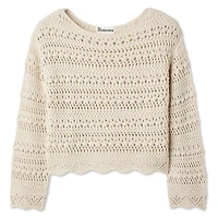 Chandail en crochet No Boundaries pour femmes