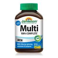 Jamieson 100% Complete Multivitamin for Men, 115 Caplets