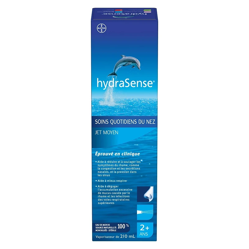 Vaporisateur hydraSense à soin nasal de jet moyen 210 ml