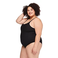 George Women's Plus Scoop-Neck One Piece Swimsuit