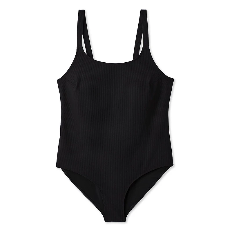 George Women's Plus Scoop-Neck One Piece Swimsuit