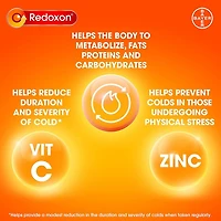 Redoxon Double Action comprimés effervescents à l’orange