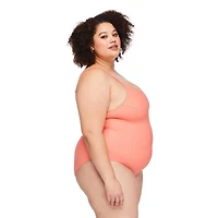 George Women's Plus Scoop-Neck One Piece Swimsuit