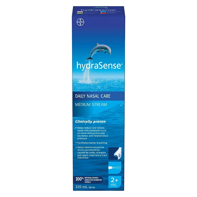 Vaporisateur hydraSense à soin nasal de jet moyen 210 ml