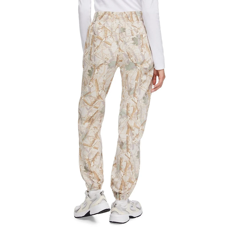 No Boundaries Women's Printed Utility Jogger