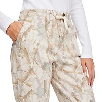 No Boundaries Women's Printed Utility Jogger