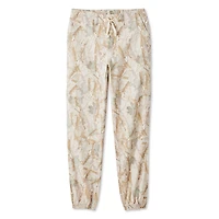 No Boundaries Women's Printed Utility Jogger