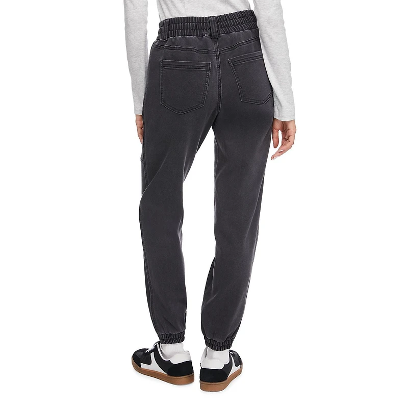 No Boundaries Women's Denim Utility Jogger