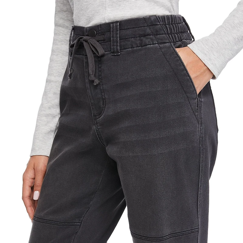 No Boundaries Women's Denim Utility Jogger