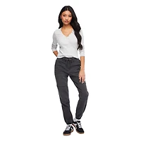 No Boundaries Women's Denim Utility Jogger