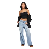 No Boundaries Women's Cropped Cami