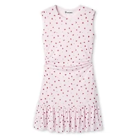 No Boundaries Women's Ruffle Mesh Dress