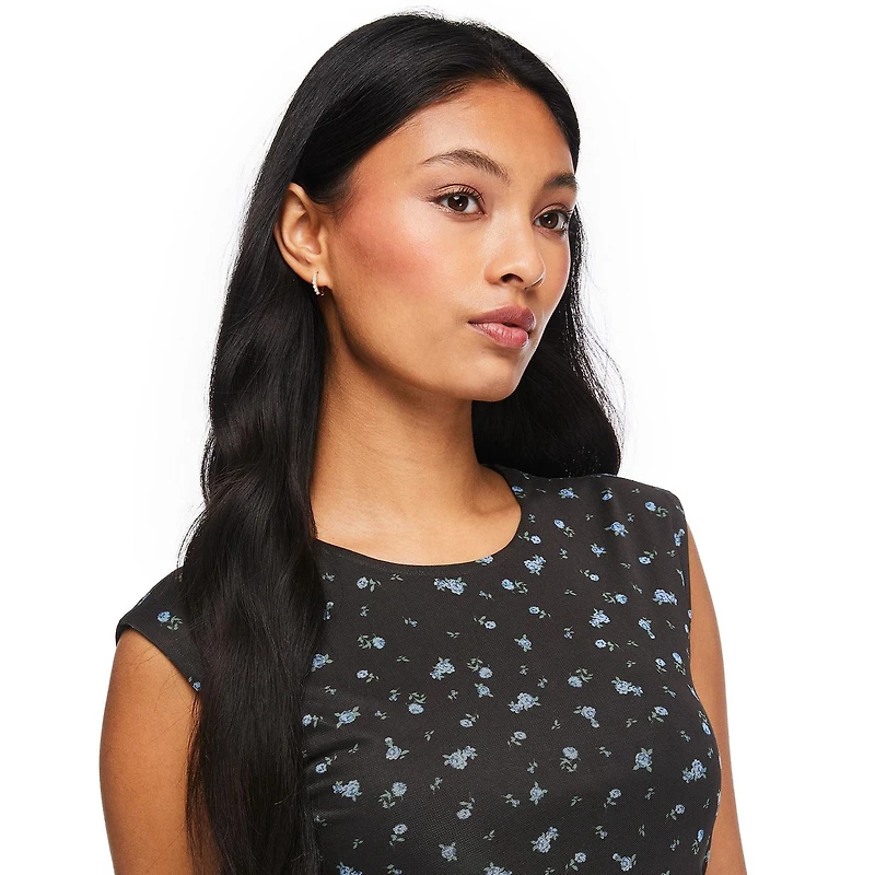 Robe en maille à volants No Boundaries pour femmes