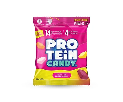 Protein Candy, Classic Fruit, Chewy Candy with Protein