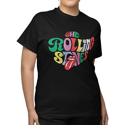 Rolling Stones Ladie's tee shirt., Sizes XS to XL