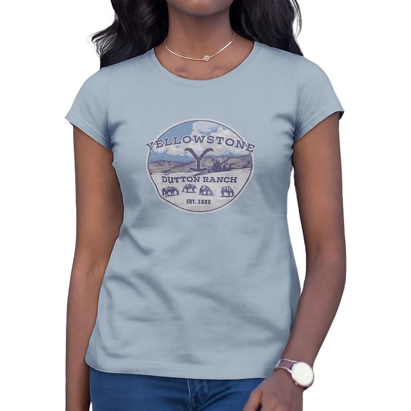 YELLOWSTONE Tee shirt femme.