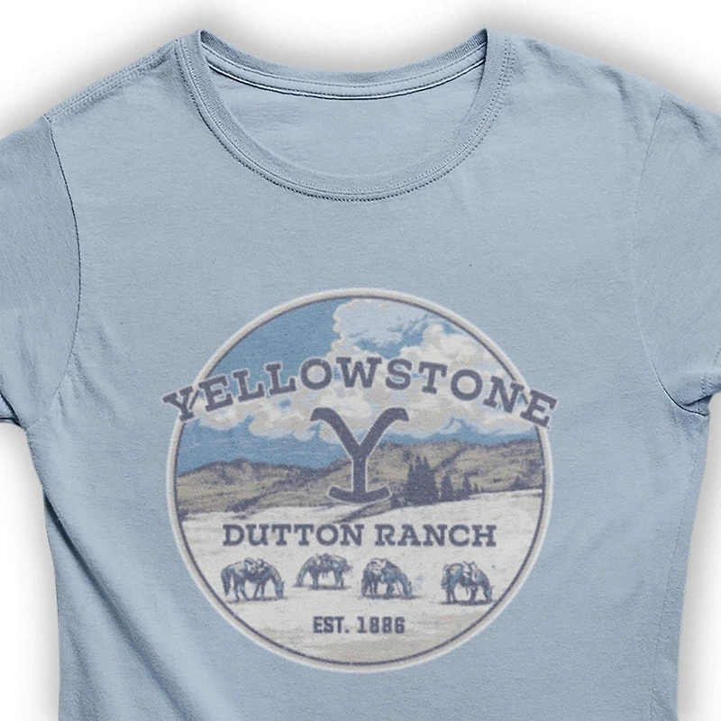 YELLOWSTONE Tee shirt femme.