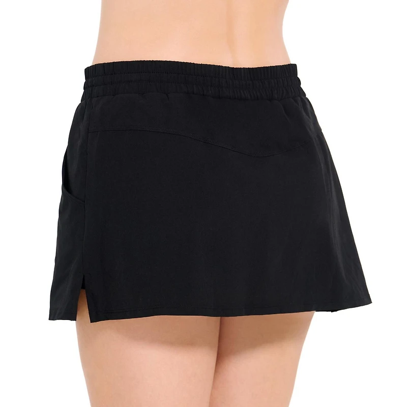 Krista Women’s Skirted Swim Bottom with Built-In Panty – Recycled Polyester Blend