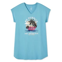 George Plus Women's V-Neckline Nightshirt