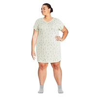 George Plus Women's V-Neckline Nightshirt, Sizes 1X-4X