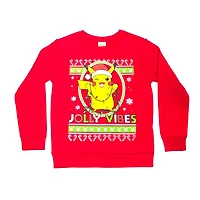 Pokémon Boys Jolly Vibes Sweat à manches longues