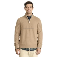 IZOD MENS QUARTER ZIP HONEYCOMB SWEATER