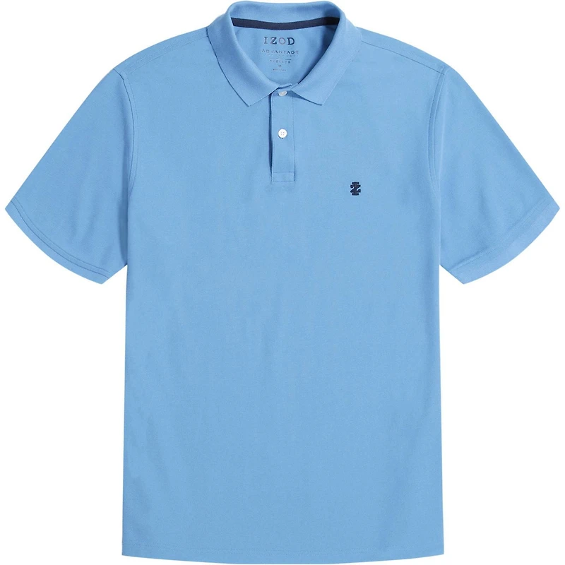 IZOD MENS SHORT SLEEVE PIQUE POLO