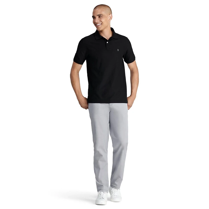IZOD MENS SHORT SLEEVE PIQUE POLO