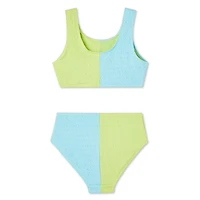 George Girls' Colour Block Bikini 2-Piece Set