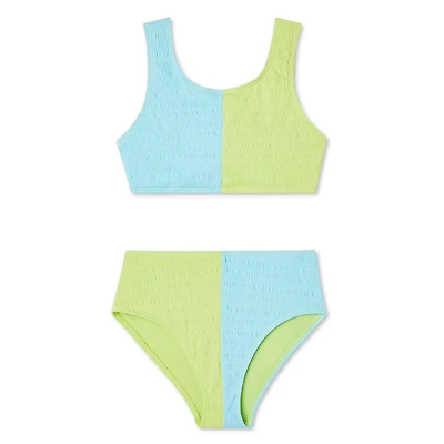 George Girls' Colour Block Bikini 2-Piece Set
