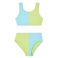 George Girls' Colour Block Bikini 2-Piece Set