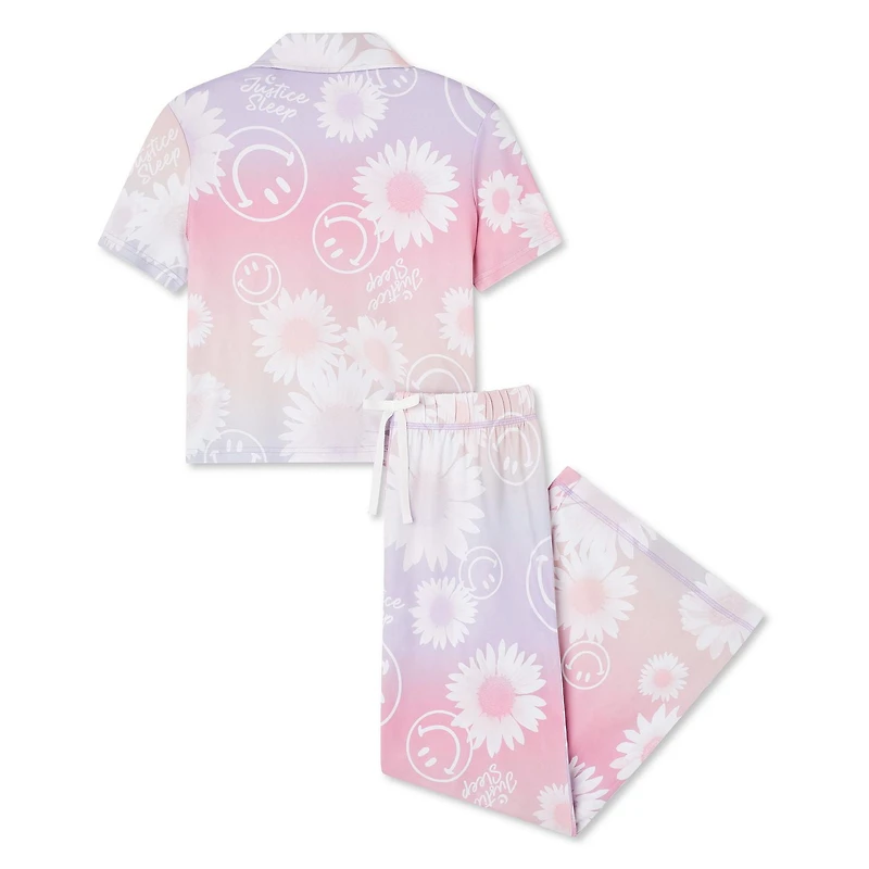 Justice Girls' Pajama 2-Piece Set
