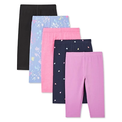 George Baby Girls' Legging 5-Pack