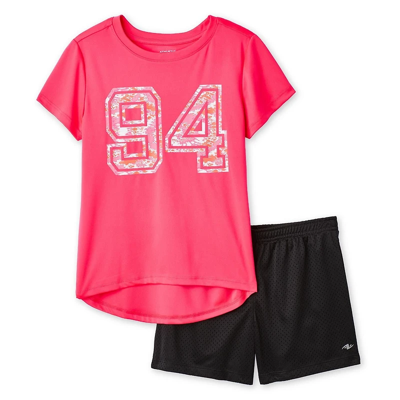 Ensemble 2 pièces avec short Athletic Works pour filles