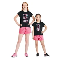 Ensemble 2 pièces avec short Athletic Works pour filles