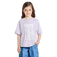 T-shirt ample et carré George pour filles