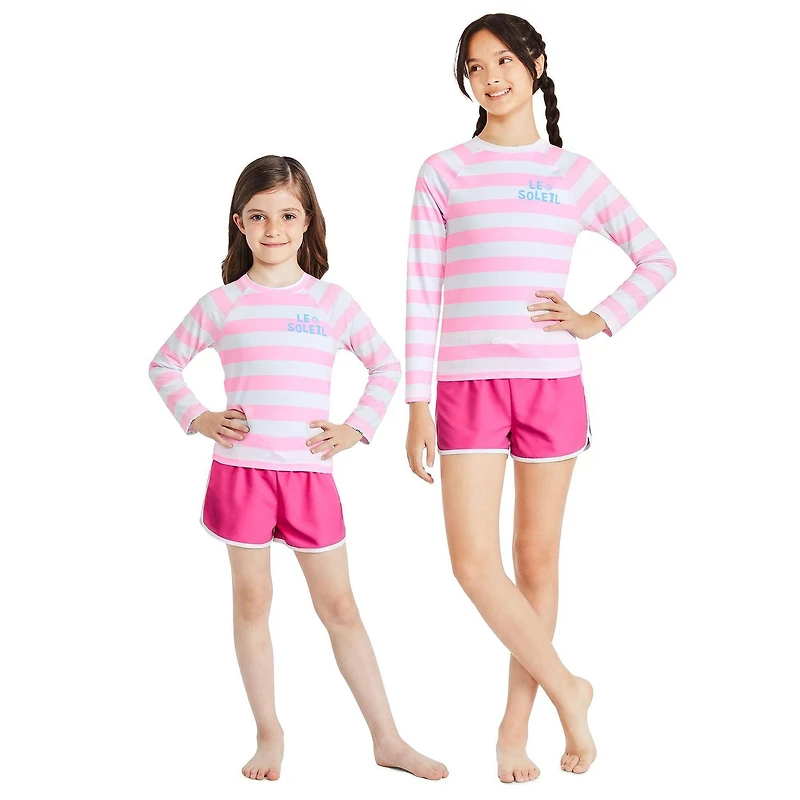 Maillot de bain anti-UV à manches longues George pour filles