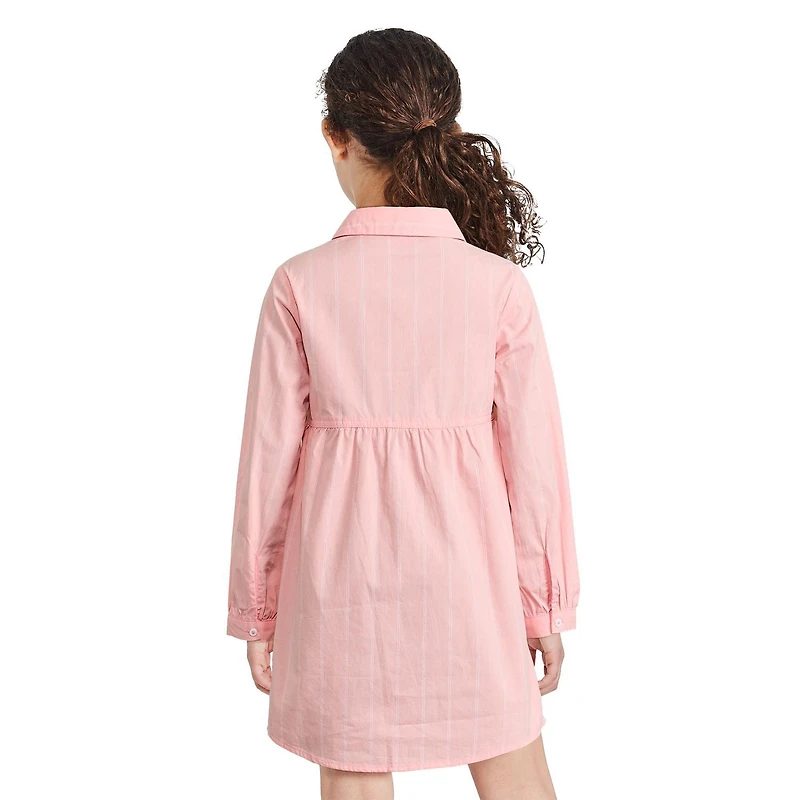 George Girls' Button-Up Shirt Dress