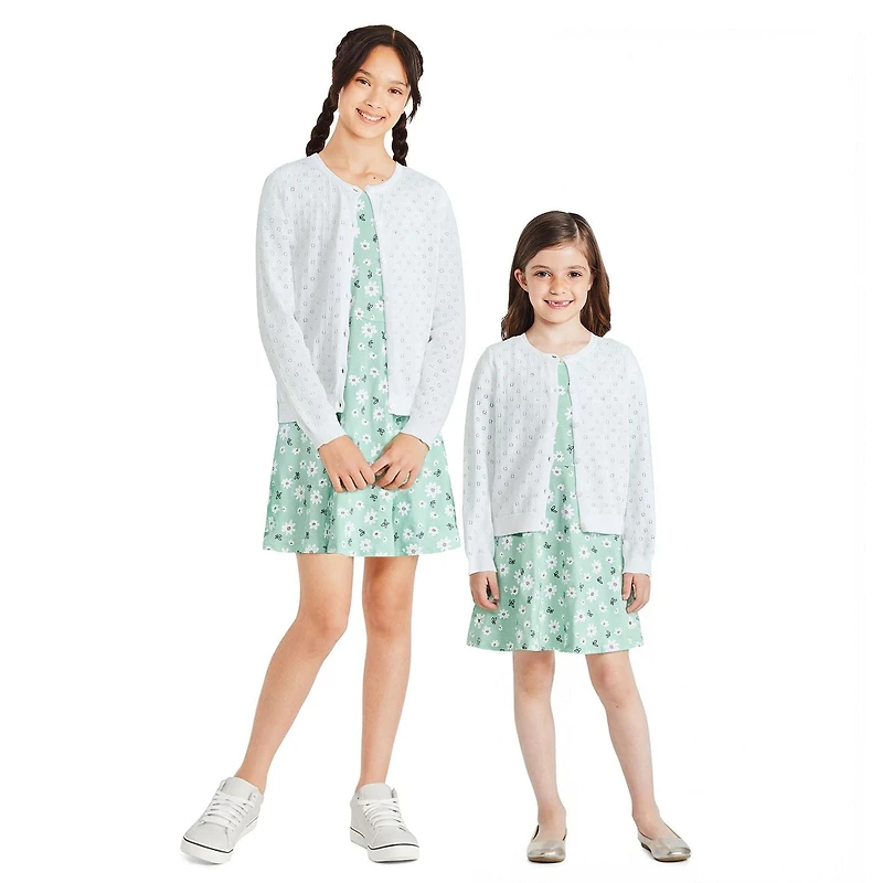 George Girls' Pointelle Cardigan
