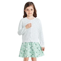 George Girls' Pointelle Cardigan
